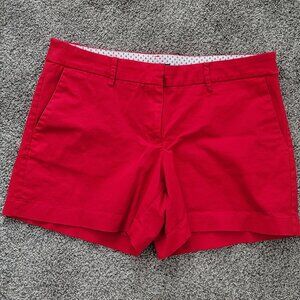 Ladies Nautica Red Shorts Size 10